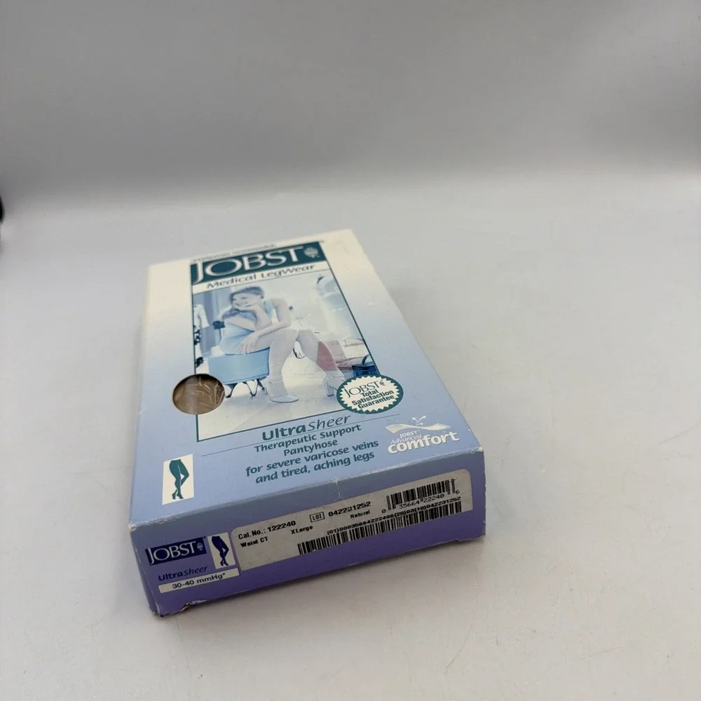 JOBST UltraSheer Compression Pantyhose XL Natural 30-40 mmHg Waist CT 122240 New